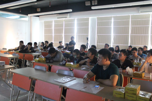Peserta seminar sayogo enterprise di Universitas Ciputra